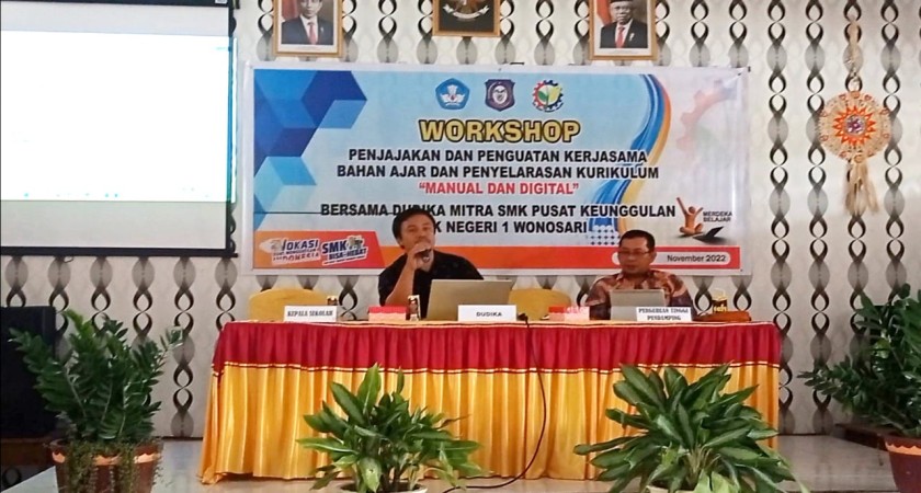 WORKSHOP Penjajakan dan Penguatan Kerjasama Bahan Ajar dan Penyelarasan Kurikulum